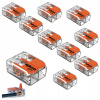 10x SVORKA WAGO 221-612 RÝCHLOSVORKA KOCKA