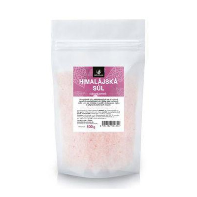 Allnature Himalájská sůl růžová jemná 500g