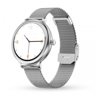 Aligator Watch Grace, stříbrné chytré hodinky