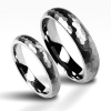 Wolframové snubní prsteny pár NWF1010-Zr