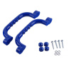 BPP Plastové madlá set 2 ks, 240x75 mm, modré