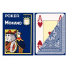 Pokrové hracie karty Modiano tmavomodré veľký index
