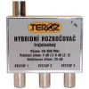 Rozbočovač 4x hybridný širokopásmový TEROZ 106
