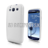Silikónový obal Samsung Galaxy S III – Soft – biela