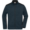 James&Nicholson Pánska fleecová mikina JN862 Navy 5XL