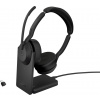 Jabra Evolve2 55 /Stereo/ANC/USB-C/BT-USB/Bezdrát/MS/Stand/Černá 25599-999-889