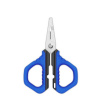 MUSTAD 4inch 3-1 MINI TOOL, 420 STAINLESS STEEL, FINE POLISH BLUE