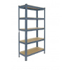 J.A.D. TOOLS JAD Tools 15600 Regál SOLID policový kovový 90x45x180cm