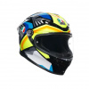 AGV K6 S E2206 MPLK JOAN BLACK/BLUE/YELLOW Velkosť: S