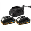 Procraft PBC-Set 1 aku sada batérií 20V 2x 2Ah + 1 nabíjačka