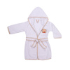 DuetBaby Detský froté župan White Dog 116-122