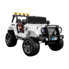 RAMIZ Elektrické autíčko WXE-1688 4x4 Strong - biele - 4x45W- BATÉRIA - 24V 7Ah - 2025