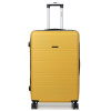 Worldline 627 Veľký cestovný kufor na kolieskach, škrupinový, 100 l žltá