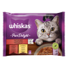Whiskas Pure Delight s hovädzím a kuracím mäsom 4 x 85 g