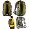 Turistický batoh NILS CAMP NC1917 20-40 l zelený