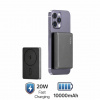 Slim magnetická powerbanka 10000 mAh - Bezdrôtové rýchle nabíjanie + výkon 20W