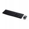 Logitech klávesnice s myší Wireless Combo MK270, DE, černá (920-004511)