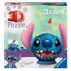 RAVENSBURGER 3D Puzzleball Stitch s ušima 77 ks