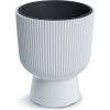 Prosperplast Kvetináč MILLY s vkladom 29,8 cm biely