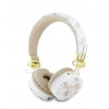 Guess headphones Bluetooth ENC white 4G Triangle Round Shape