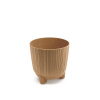 kvetináč 12,6cm RYFO N ECO WOOD DRF130NW-4665W naturo plastový