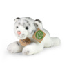 Eco-Friendly tiger biely ležiaci 17 cm