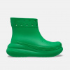 Crocs Classic Crush Rain Boot Grass Green