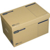 Elba archivačný box 100421143 54.5 cm x 32 cm x 36 cm Vlnitá lepenka prírodná hnedá 1 ks; 100421143