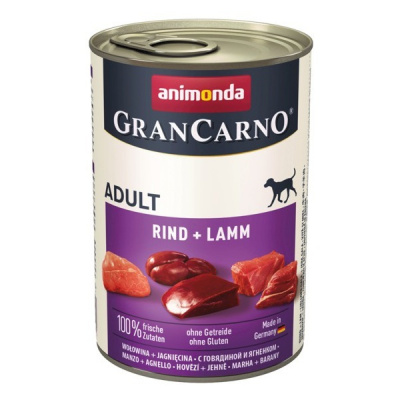 Animonda GranCarno Adult hovězí & jehně 400g