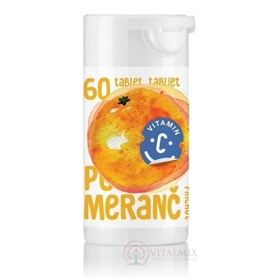 RAPETO C Vitamín 100 mg - príchuť pomaranč tbl 60 ks