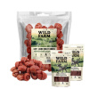 WILD FARM Mäkké jahňacie kocky 500g Psí maškrta & WILD FARM králičie prúžky 2x80g psia maškrta