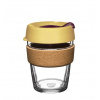KeepCup sklenený termohrnček Brew LE Cork Almond M 340 ml