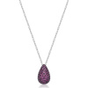 Náhrdelník Brosway Fancy Passion Ruby s kvapkovým príveskom - Striebro 925 Varianta: BRO-FPR120