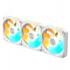 GIGABYTE ventilátor EZ CHAIN RVS FAN 3-PACK, 3x120mm, bílá (GP-GBT EZRVSFAN1203 ICE)