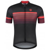 ROGELLI HERO II pánsky exkluzívny dres krátky rukáv, čierna-červená Veľkosť: XXXL