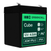 Green Cell AGM baterie 12V 4.5Ah
