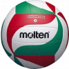 Volejbalová lopta Molten V4M1500 bielo-červeno-zelená, VEĽ. 4