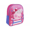 Cerda Dievčenský 3D ruksak Peppa Pig s mašľou