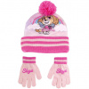 CERDA Detská zimní sada Tlapková patrola – Skye (čiapka s bambulí a rukavice)