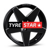 Borbet A 7.5x17 4x100 ET25 black matt
