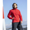 ARDON Mikina SOFTFLEECE COMBO, na zip H2198/L L Červená odstíny