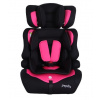 Pepita Leona 2v1 I-Size Bezpečnostná detská sedačka 9-36kg 76-150cm - black-pink Pepita