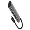 AXAGON HMC-4G2, USB-C 3.2 Gen 2 10 Gb/s hub, porty 2x USB-A + 2x USB-C, kabel USB-C 13cm (HMC-4G2)