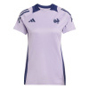 adidas France Rugby Performance T-Shirt 2025 Womens Powder Plum 10 (S)