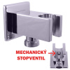 Držiak sprchy s integrovaným ventilom STOP, chróm MD0751, RAV Slezák MD0751