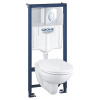 Grohe Solido SET+závesné WC Bau Ceramic+sed.SCs+Skate Air chróm 39192000 GRO 39192000