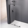 Polysan Polysan, MODULAR SHOWER ścianka z wysuwanym panelem 1600 mm, čierna, MS5-160B