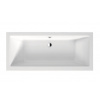Jika CUBITO obdĺžniková vaňa 180x80cm, akrylát, odpad v strede + nohy H2254200000001