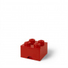 LEGO® úložný box s šuplíkem 25 x 25 x 18 cm červená
