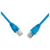 Solarix C5E-315BU-7MB Patch CAT5E, SFTP, PVC, 7m, modrý